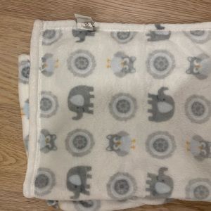 Elephant baby blanket